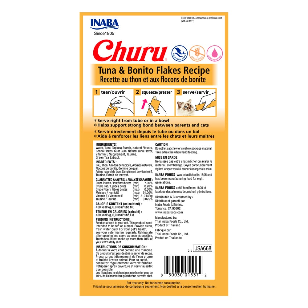 Churu Atún & Bonito 14 g x4