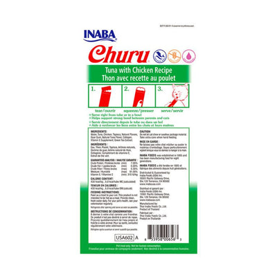 Churu Atún & Pollo 14 g x4