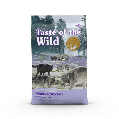 Taste of the Wild Sierra Mountain Lamb (cordero) 5,6 kg – Alimento para Perros