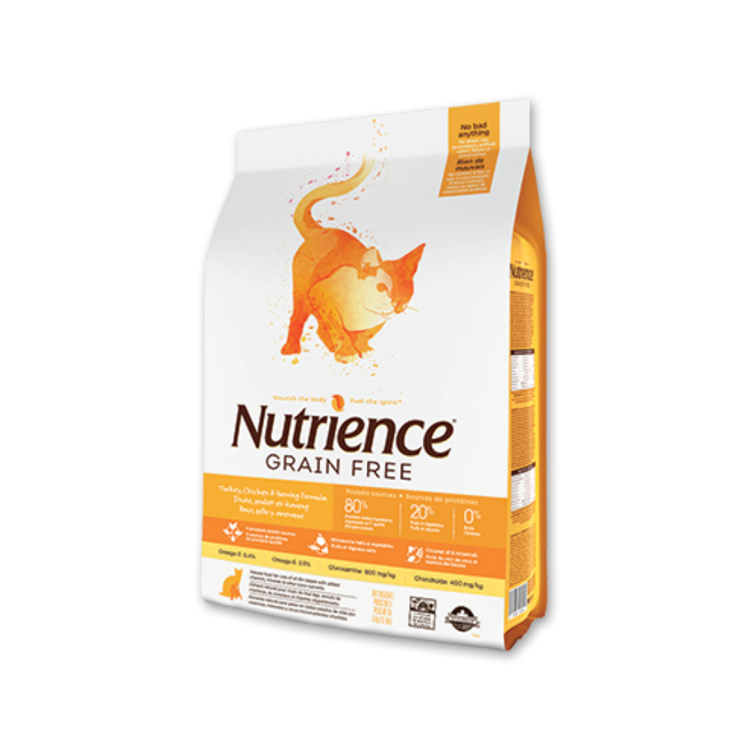 Nutrience Grain Free Gato Pav/Poll/Are 2,5K – Alimento para Gatos