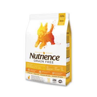 Nutrience Grain Free Turkey Chicken & Herring Small Breed 5 kg - Alimento Grain Free para Perros de Raza Pequeña