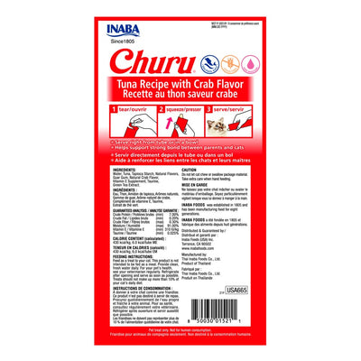 Churu Atún & Cangrejo 14 g x4