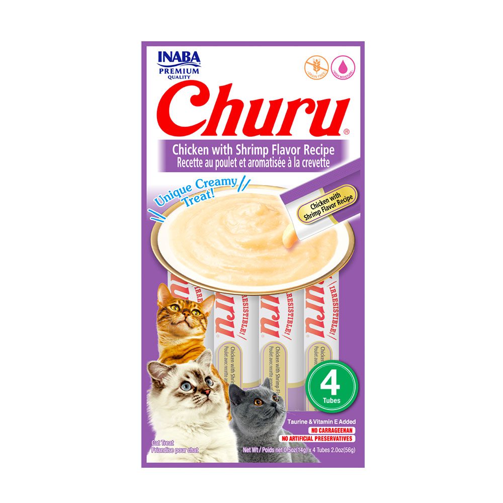 Churu Pollo & Camarón 14 g x4
