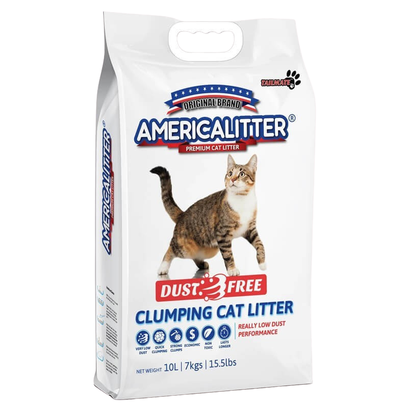 Arena America Litter Dust Free Sin Polvo 7 kg – Baja Dispersión