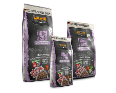 BELCANDO Finest GF Senior 12,5 kg – Alimento Seco Grain Free para Perros Senior
