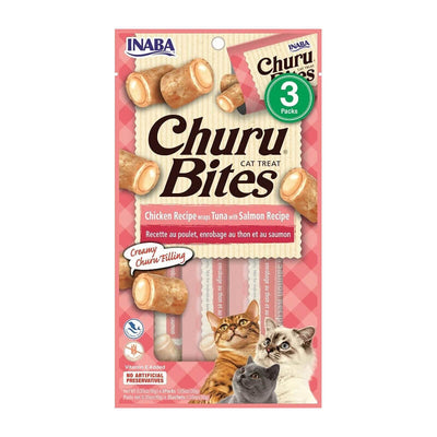 Churu Bites Atún & Salmón Wraps 10 g x3