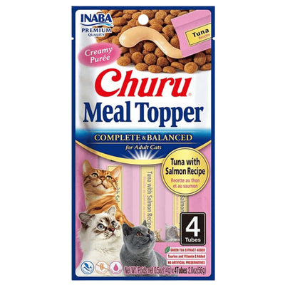 Churu Meal Topper Atún & Salmón 14 g x4